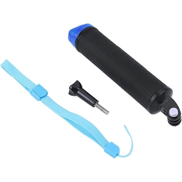 Blåt Flydende Håndtag Tripod Stick Vandtæt Skumgreb Selfie Stick