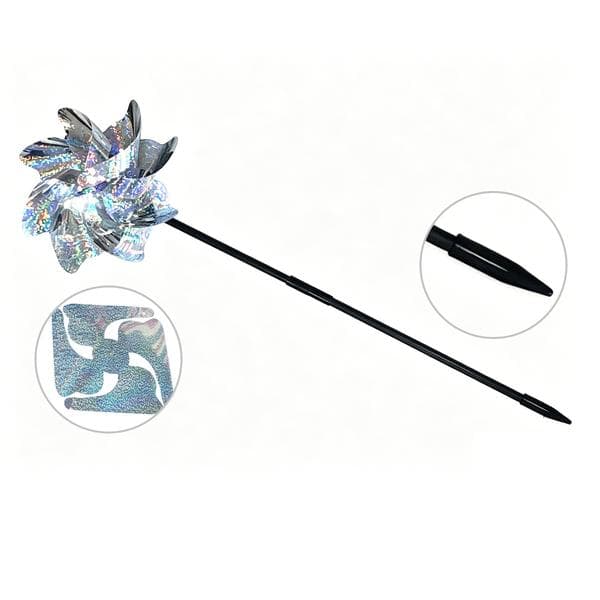 Vindsnurrer / Reflekterende fugleskremsler 2-pakning 2-pack 60