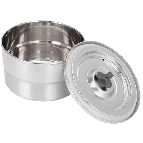 Matboks Bærbar 304 Rustfritt Stål Matbeholder for Skole Piknik Camping 600ml