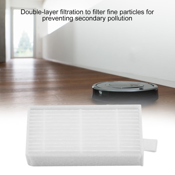10 stk. filter til ILIFE v1 v5 v5s v3 robotstøvsuger reservedele