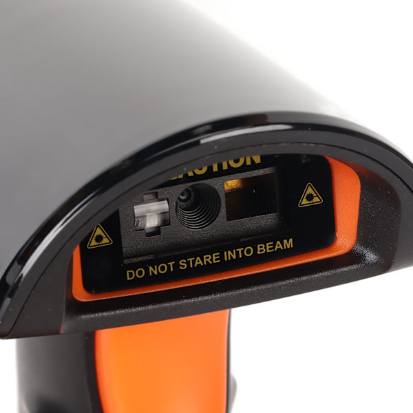 2D 1D USB streckkodsläsare Responsiv vibrationsfeedback Vattentät QR-kod handhållen skanner för Warehouse Supermarket