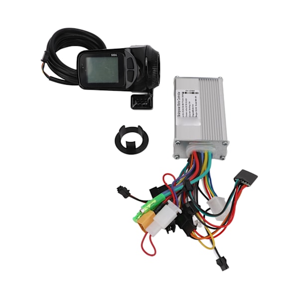 24V/36V/48V 350W harjaton moottorin ohjain LCD-näytöllä sähköpyörälle ja skootterille