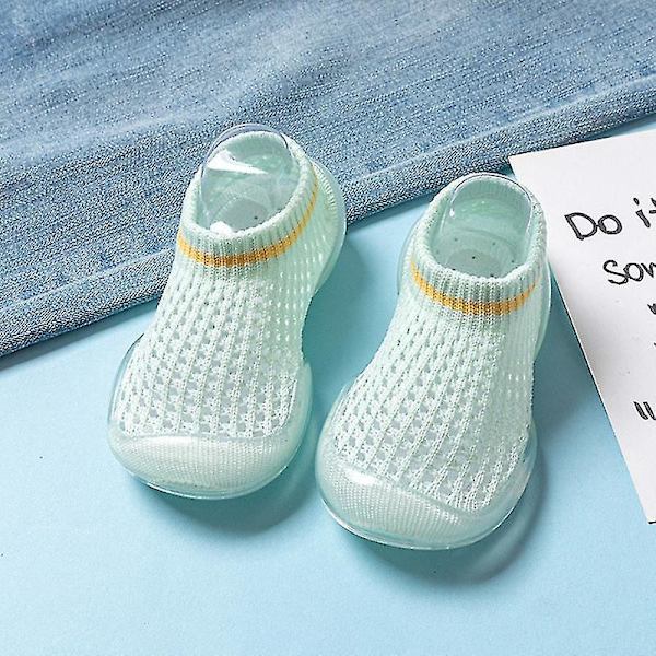 Bomulds Non-slip Gulvsokker til Baby Toddler Piger 9 13-18 Måneder