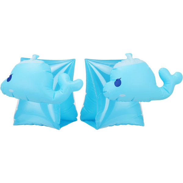 Uppblåsbart armband, flytarmband för pooler för barn 3-6 år gamla, designade simarmband Baby