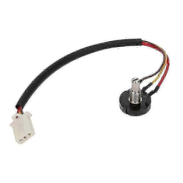 Mobility Scooter Potentiometer, 100k Ohm 2W ABS Stainless Steel Replacement Part for Electric Mobility Scooters - 24mm Diameter, 20mm Shaft