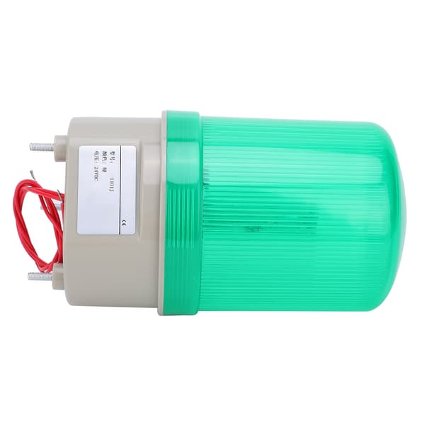 BERM Varsellys Grønn LED Strobe Beacon Lampe Lastebiler Nødvarsel 5W 24VDC