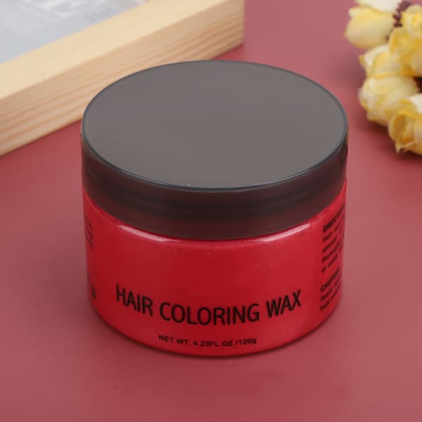 Professionel Barbershop Hårfarve Ler Hårfarvning Modellering Styling Voks 120g #2