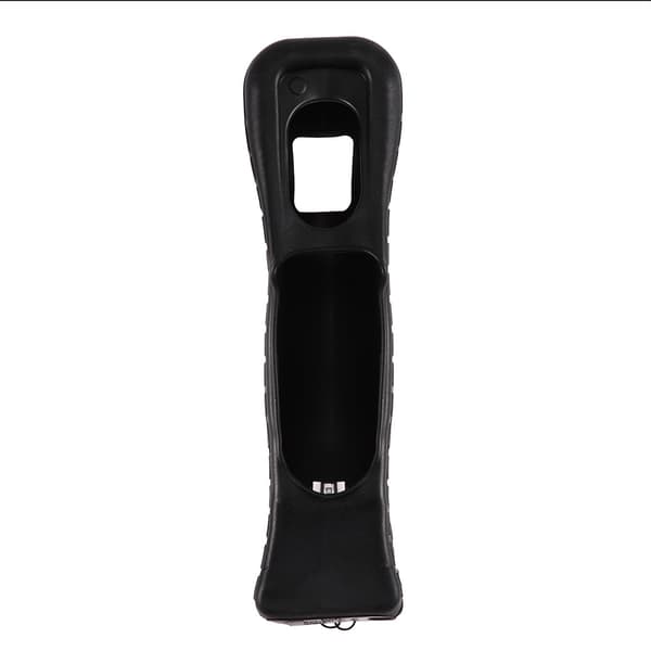MotionPlus Sensoradapter Silikonfodral för Nintendo Wii fjärrkontroll Svart