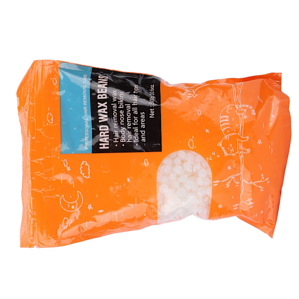 300g läpinäkyvä karvanpoistovavahapapu, kova vahapapu, vartalon karvanpoistovavahapapu