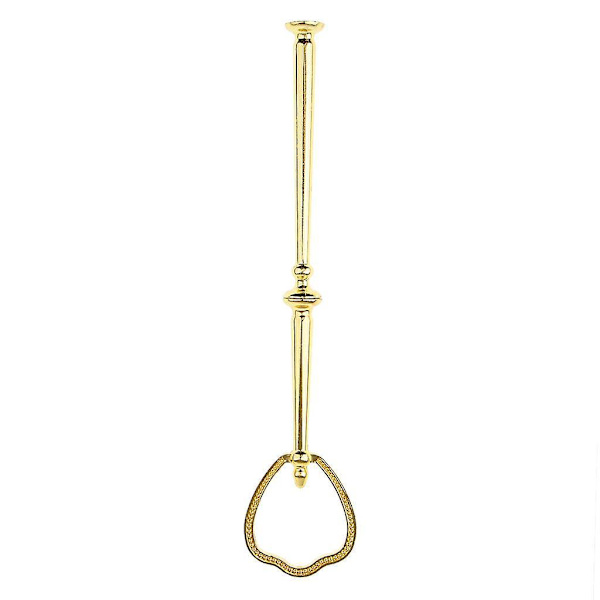 5 x 2-lags perler skjold top kage stand rack håndtag montering hardware stang guld