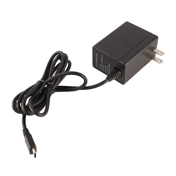 Konsolströmladdare stöder TV-läge Säker spelkonsolladdaradapter för Switch US-kontakt 100‑240V