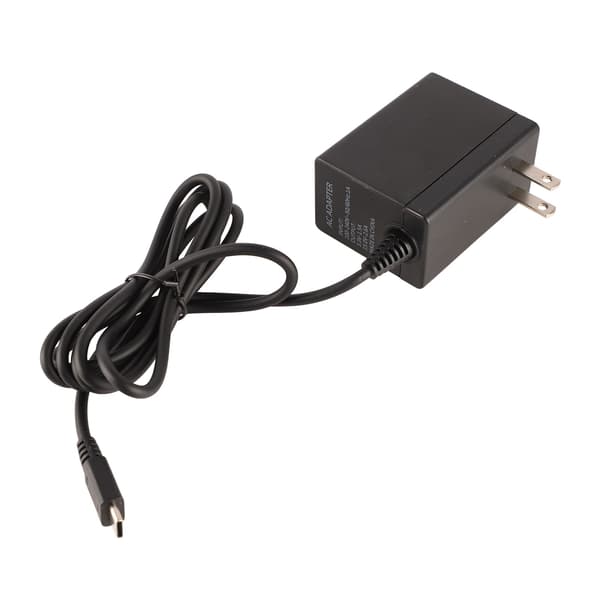 Konsolstrømlader understøtter tv-tilstand Sikker spilkonsolopladeradapter til Switch US-stik 100‑240V