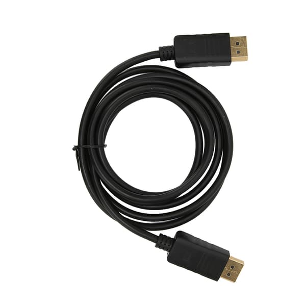 DP til DP forlængerkabel HD 1080P DisplayPort til DisplayPort-kabel til bærbar computer, projektor, TV 6ft