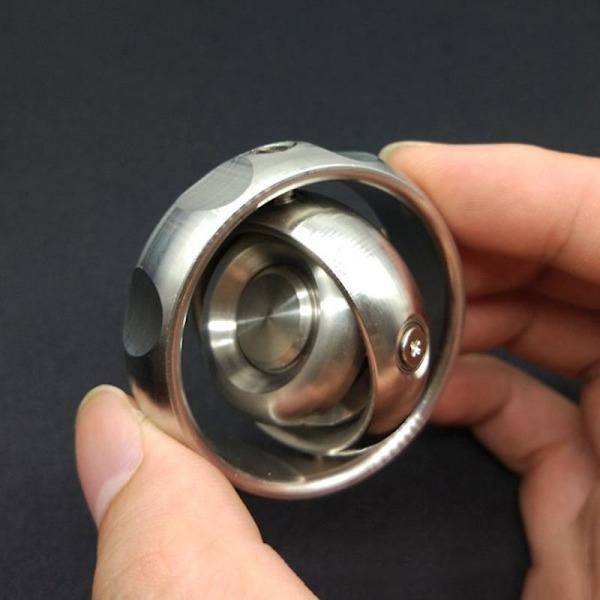 Gyroscope i metall, leksak för vuxna, Anti-stress fingerrotationsgyro, Fingerdekompression