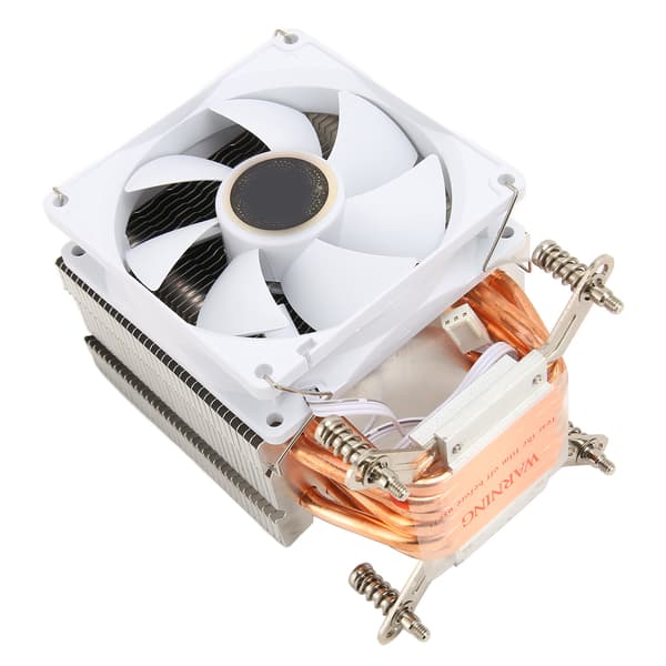 CPU Luftkøler 6 Varmerør 3pin 12VDC 48CFM 22dB Hydraulisk Leje CPU Køleventilator til 2011 Bundkort med Bagplade