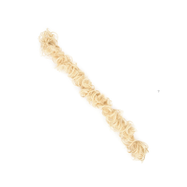 Vridbar rörig peruk bulle peruk wrap hår slips kemisk fiber peruk rem dekoration 80CM längd 613C