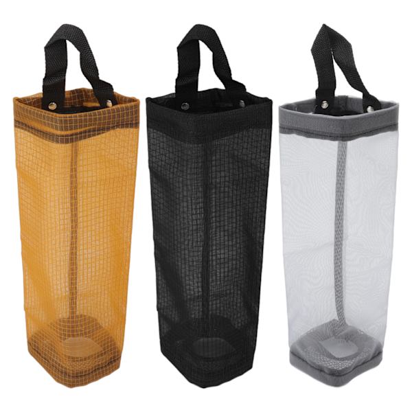 Påshållare med stor kapacitet, hållbar polyester, transparent, utrymmesbesparande, för hem och kök, gul