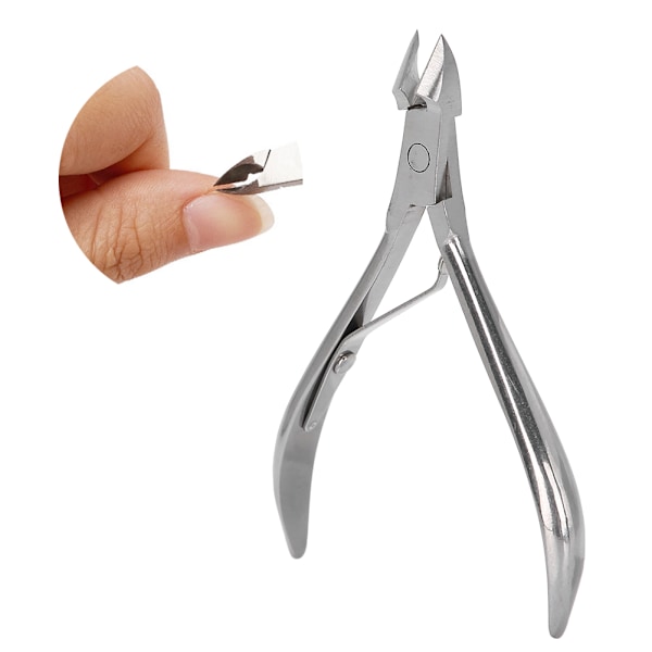 Rostfritt stål Död Hud Tång Sax Nagel Nagelband Nippers Manikyr Pedikyr Tool