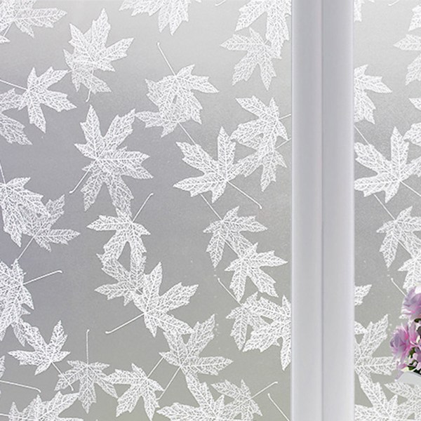 Window Film Decorative Glass Window Sticker Anti UV Sun Blocker Heat Control Waterproof Glass Window Film 60 X 200cm