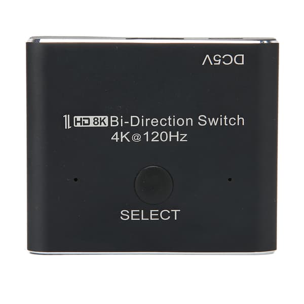 E0101 HD Multimedia Interface Bi-direktionel Switch 8K ved 60Hz 2 ind 1 ud/1 ind 2 ud 3D Bi-direktionel Switch til PS5
