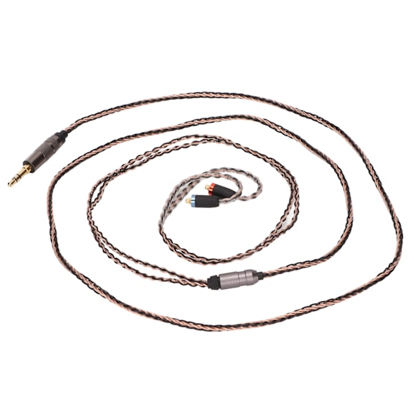 MMCX 3.5 mm kuulokkeiden kaapeli OFC 8-johdininen korvainten päivityskaapeli SE535 UE900 UE900s SE215 SE425 BGVP:lle