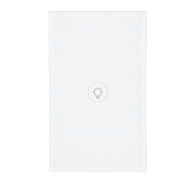Smart dæmperkontakt 1-vejs smart lysberøringskontakt med timerfunktion til Tuya til ZigBee US-stik 90-250V