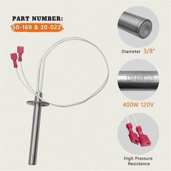 Pilleovnstarter 50-619/20-022 Til Enviro, Vista Flame, 400W