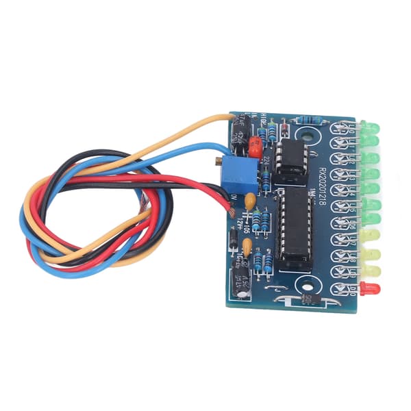 LED Audio Level Indikator Modul 10 Segment 11 stk 3mm LED'er Audio Level Indikator Board til VU Meter Forforstærker