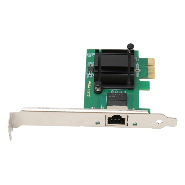 2,5 Gbps PCIe-verkkosovitin, jossa on kiinnike RJ45 PCI Express Gigabit Ethernet -kortti pöytätietokoneelle