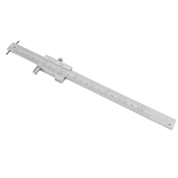 Parallel Cross Caliper 0‑200mm Vernier Calipers Marking Gauge Rostfritt Stål Karbid Markering Verktyg