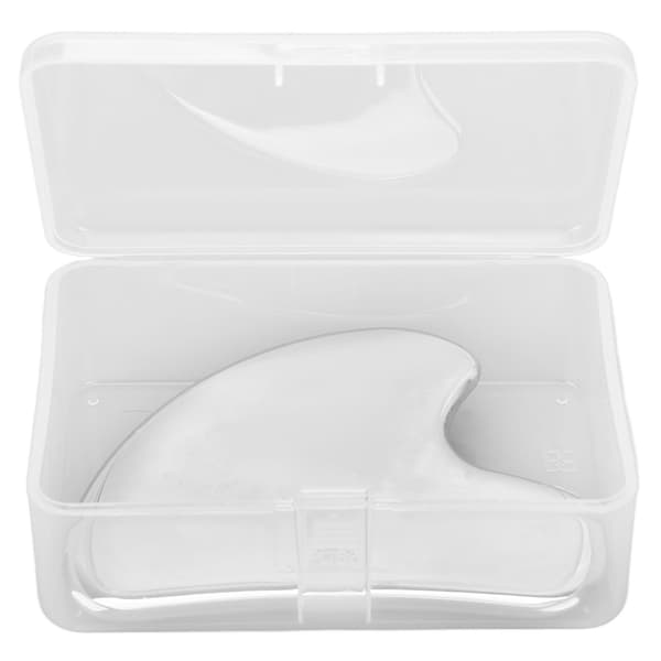 Rustfrit stål Gua Sha Ergonomisk rustfrit stål spejlpolering Hurtig positioneringsmassage skraber til arme ryg ben