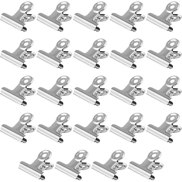 Bulldog Teräksiset Metallipidikkeet 31 mm Paperinipistimet 24 KPL
