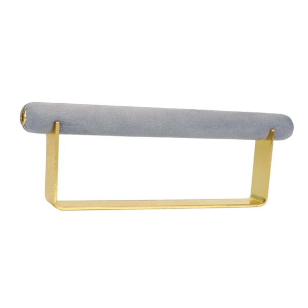 Vintage Multi-funktionel Smykke Display Rack til Boligindretning Kvinder Øreringe grå--