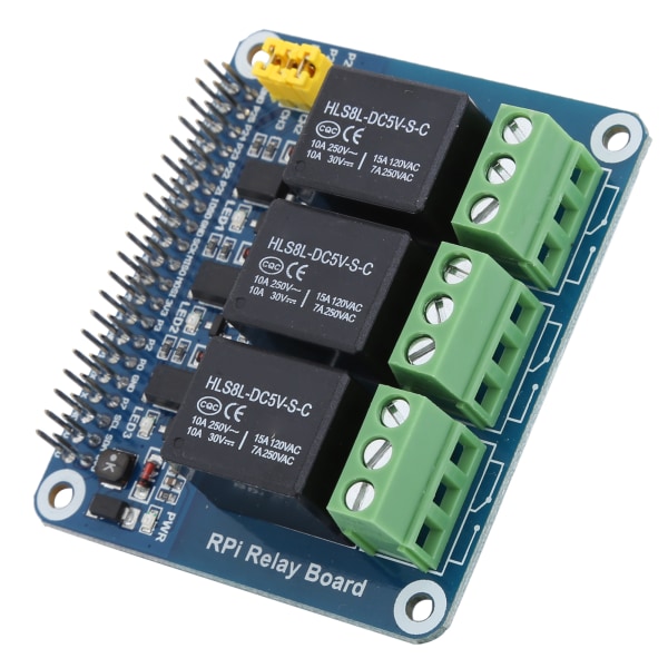 3-veis relémodul utvidelsesmodul Passer for Raspberry Pi a b 2b 3b 4B (3-veis relémodul )