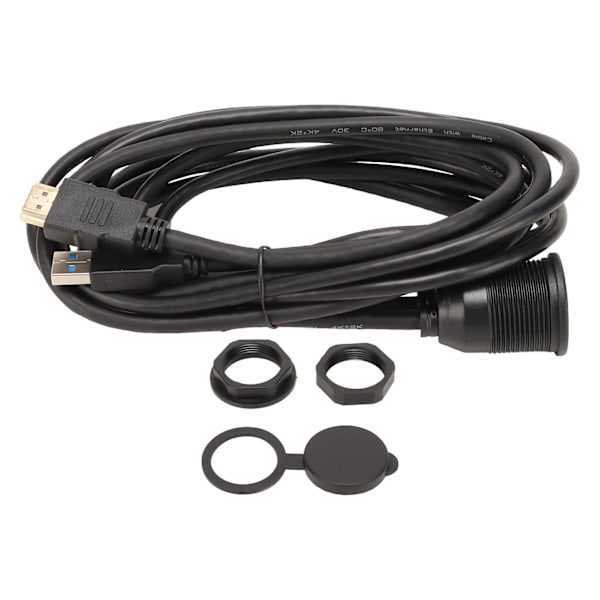 Uppoasennettava jatkokaapeli, jossa on kaksi USB3.0-porttia ja High Definition Multimedia Interface -kaapeli