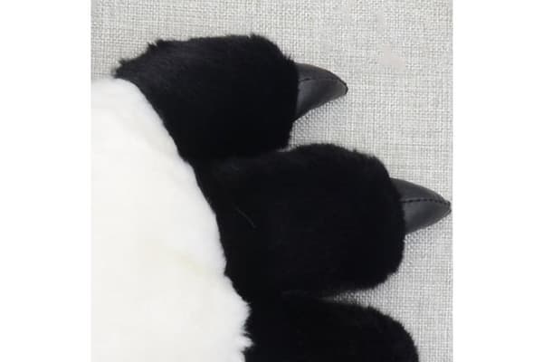 Halloween Costume Gloves with Padded Analog Panda Paw