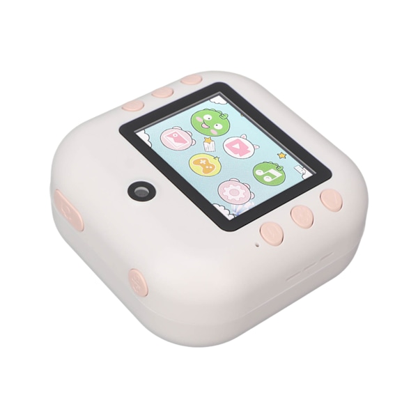 Mini lommeprinter Kanin form termisk skriver Mini digital front bakre dobbeltkamera HD bærbar bilde skriver
