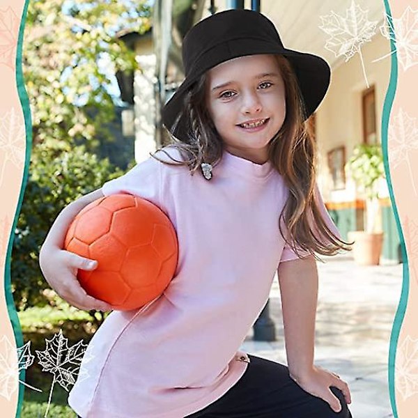 Bucket Hat Fiskerhat Solhat (Sort, Hvid, 2)
