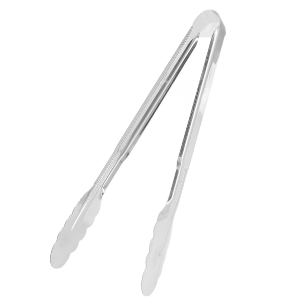 Matklämma 304 Rostfritt Stål Tjockad Flerfunktionell Grill Matlagning Klämma för Kök Camping 33,5 cm