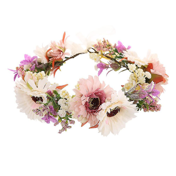 Blomsterkrans Brudepigehovedpynt
