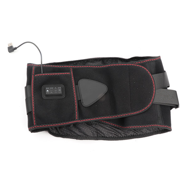 Opvarmningsmassage Livrem 3 Gear Justering Vibrationsmassage Ryg Livrem