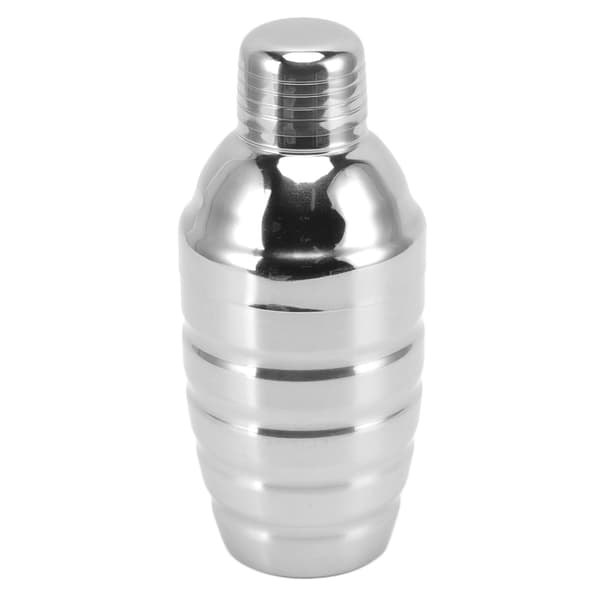 Cocktailshaker i rustfrit stål med gevind, bar-bartender-mixer, vinskakerkop 500 ml