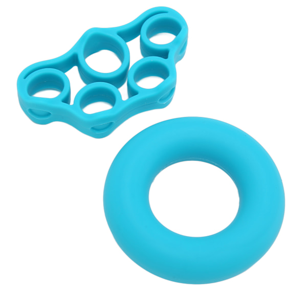 Silikon Finger Exerciser Förbättra Finger Grip Styrka Hög flexibilitet Silikon Hand Grip Förstärkningsringar för återhämtning
