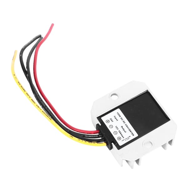 Buck-omformer DC 24V til DC 12V spenningstransformator 10A utgangsstrømforsyning for elektrisitet