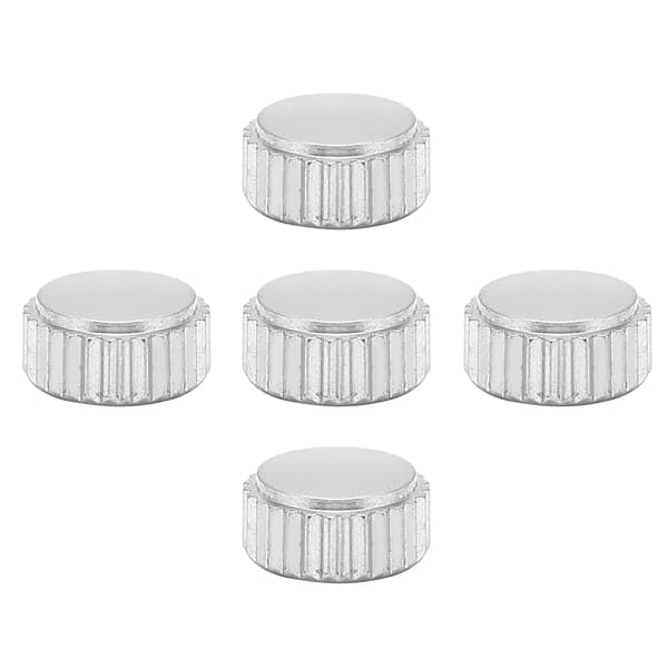Klockkrona Kvarts Mekanisk Stål Klockkronesats Verktyg för klockreparation (5 delar) 6 mm platt hål