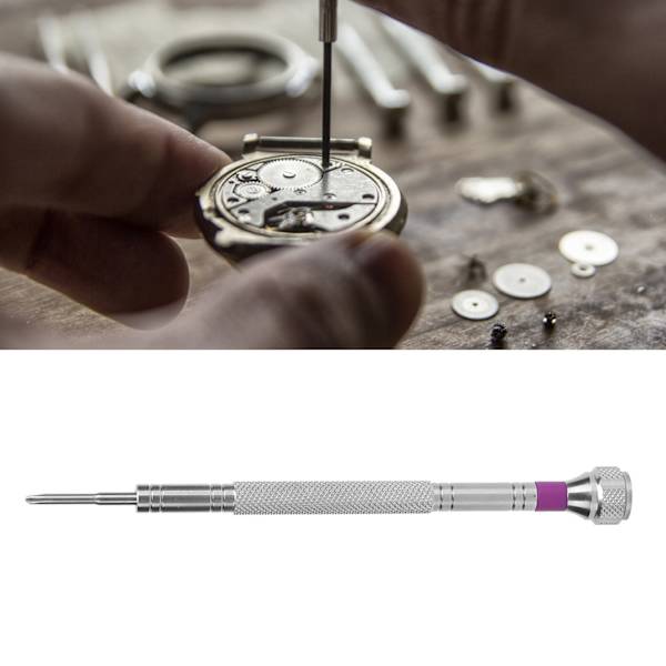Krydsskruetrækker Bærbar Præcis Ur-smykkebriller Reparationsskruetrækkersæt 1,6 mm / 0,06 tommer