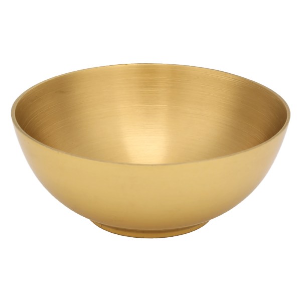 Delikat Popular Pure Messing Bowl Buddhist Supply God and Buddha Worship Tool 3,2 Tommer