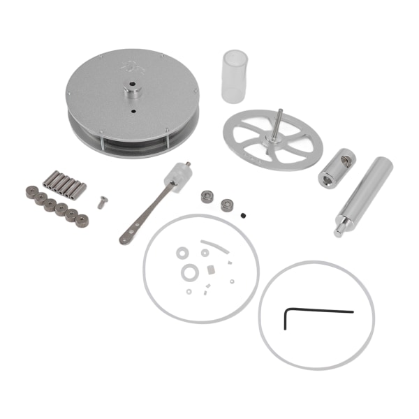 Lavtemperatur Stirling Motor Model Aluminium Fysisk Eksperimentel Motor Model Børneuddannelseslegetøj