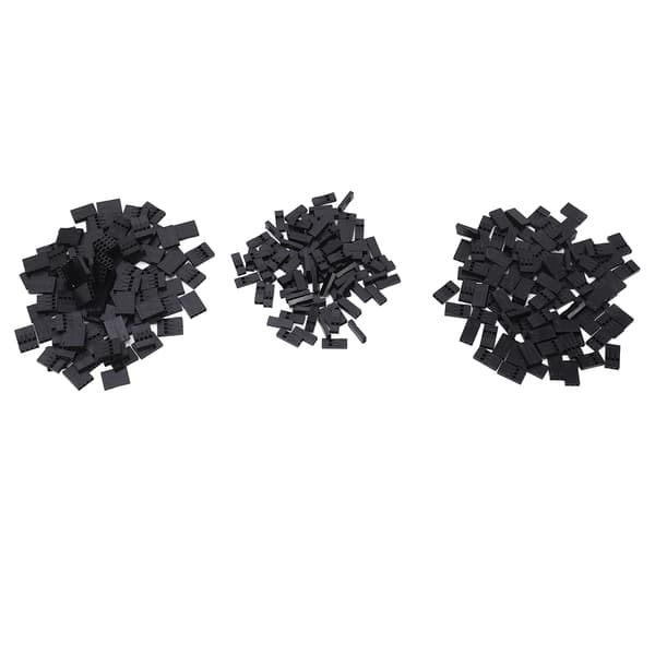 300 stk. Jumper Wire Connector Terminal 2,54 mm 18-26 AWG 2 3 4 Pin Connector Header