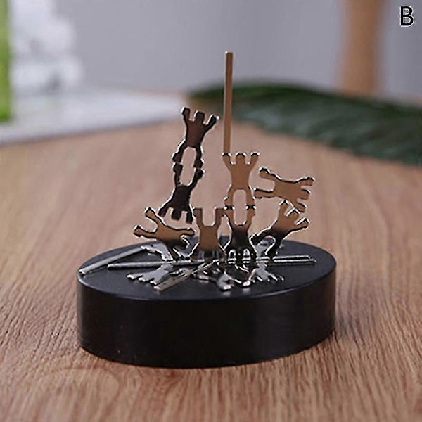 Magnetisk Skulptur Fri Sving Magnet Legetøj DIY Hjem Dekoration Magnetiske Skulpturer B